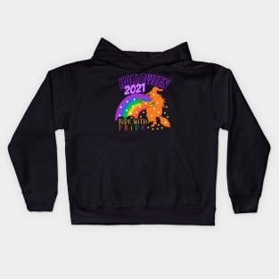 LGBTQ Halloween Pride Kids Hoodie